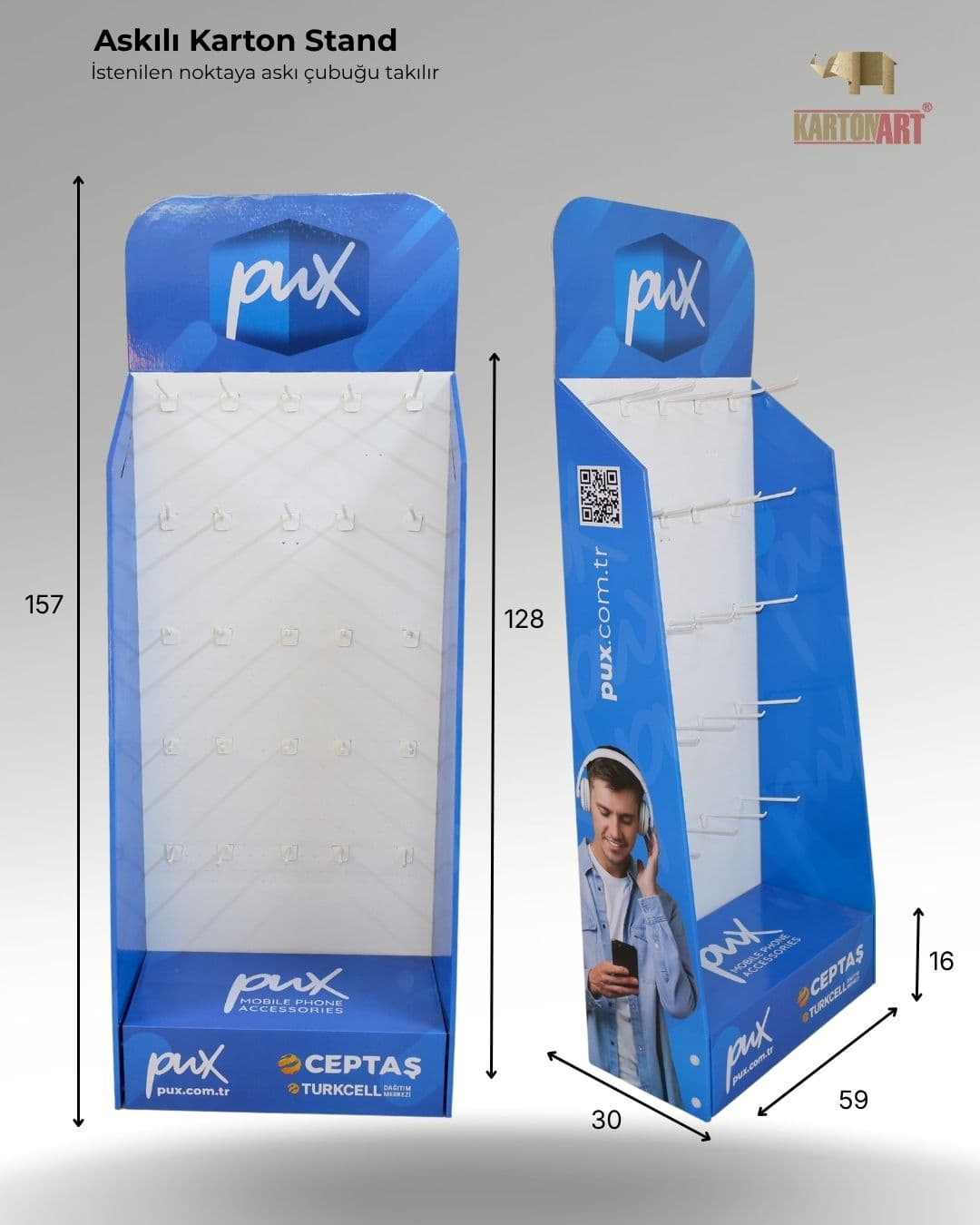 Askılı Karton Stand - 1/1